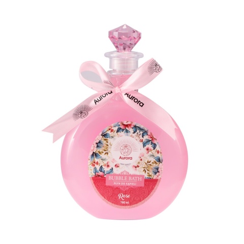 Aurora Rose Luksusowy Płyn do Kąpieli Kojąca Róża 780 ml