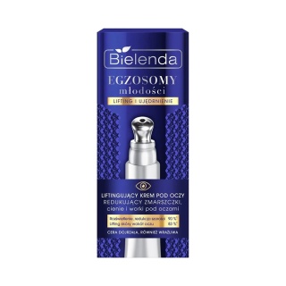 Bielenda Egzosomy Młodości Krem Pod Oczy Przeciwzmarszczkowy Rewitalizujący 15 ml