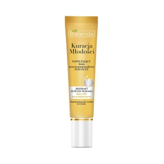 Bielenda Kuracja Młodości Krem Pod Oczy Przeciwzmarszczkowy Nawilżający 15 ml