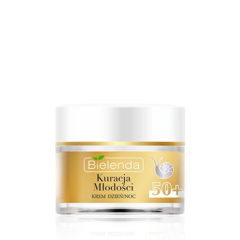 Bielenda Kuracja Młodości Krem Przeciwzmarszczkowy Liftingujący 50+ Dzień/Noc 50 ml