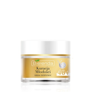 Bielenda Kuracja Młodości Krem Przeciwzmarszczkowy Nawilżający 40+ Dzień/Noc 50 ml
