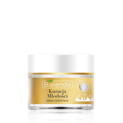 Bielenda Kuracja Młodości Krem Przeciwzmarszczkowy Nawilżający 40+ Dzień/Noc 50 ml