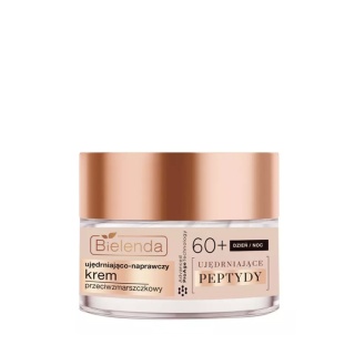 Bielenda Multi Peptydy Krem Przeciwzmarszczkowy Ujędrniająco-Naprawczy 60+ Dzień/Noc 50 ml