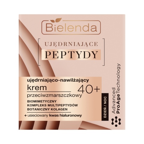 Bielenda Multi Peptydy Krem Przeciwzmarszczkowy Ujędrniająco-Nawilżający 40+ Dzień/Noc 50 ml