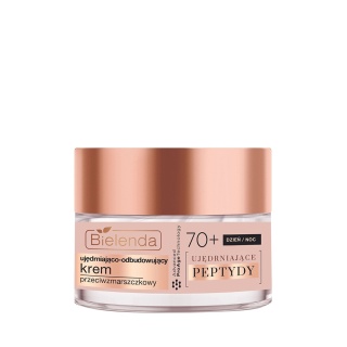 Bielenda Multi Peptydy Krem Przeciwzmarszczkowy Ujędrniająco-Odbudowujący 70+ Dzień/Noc 50 ml