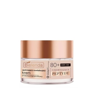 Bielenda Multi Peptydy Krem Przeciwzmarszczkowy Ujędrniająco-Rewitalizujący 80+ Dzień/Noc 50 ml
