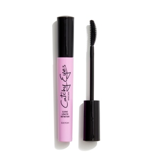 Gosh Catchy Eyes Mascara Drama - Tusz do rzęs "Kocie Oczy" 001 Black 10ml