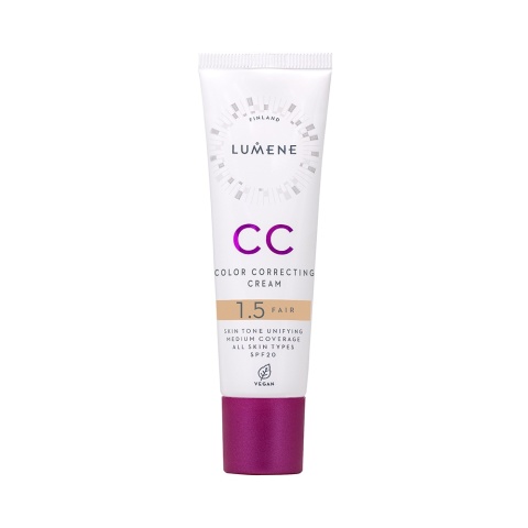 Lumene CC Color Correcting Cream – Odcień 1.5 Fair 30 ml