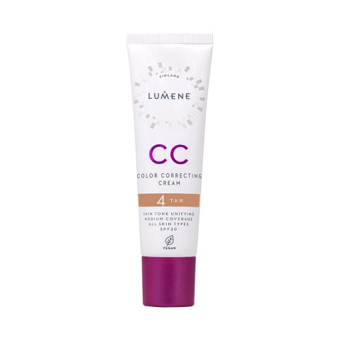 Lumene CC Color Correcting Cream – Odcień 4 Tan 30 ml