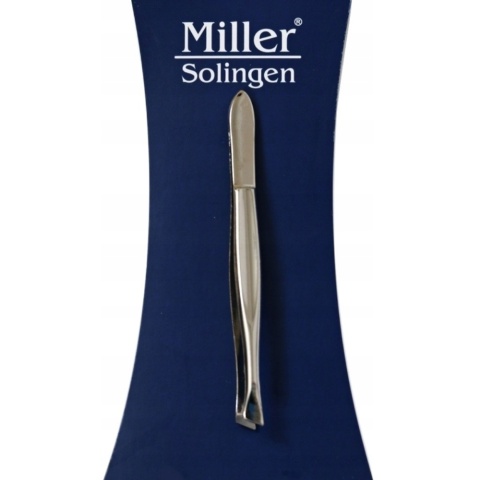 Profesjonalna Pęseta Kosmetyczna Miller Solingen – Stal Nierdzewna (Inox)