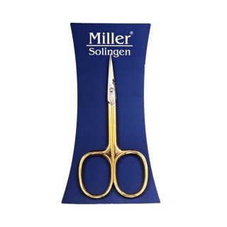 Profesjonalne Nożyczki do Skórek Miller Solingen – Cienkie Ostrze, Stal Nierdzewna
