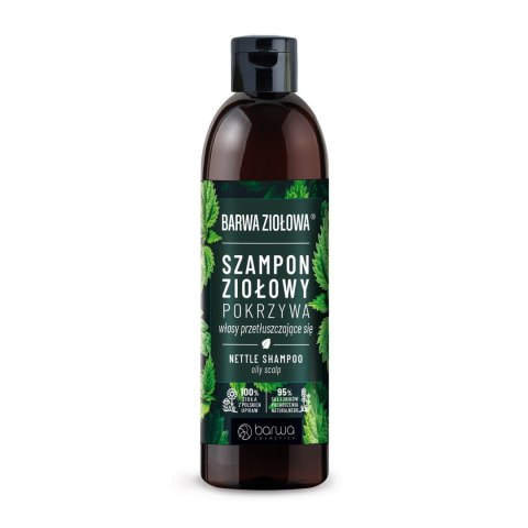 Barwa Ziołowa szampon do włosów Pokrzywowy - włosy przetłuszczające się 250 ml