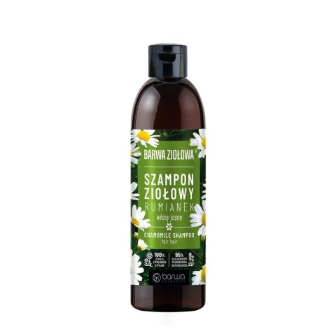 Barwa Ziołowa szampon do włosów Rumiankowy - włosy jasne 250 ml