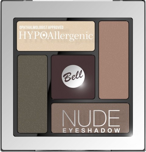 Bell Hypoallergenic Cienie do Powiek Nude Satynowo-Kremowe nr 04 1 szt