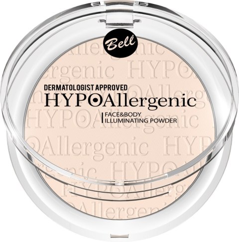Bell Puder Rozświetlający do Twarzy i Ciała Hypoallergenic nr 01 6 g