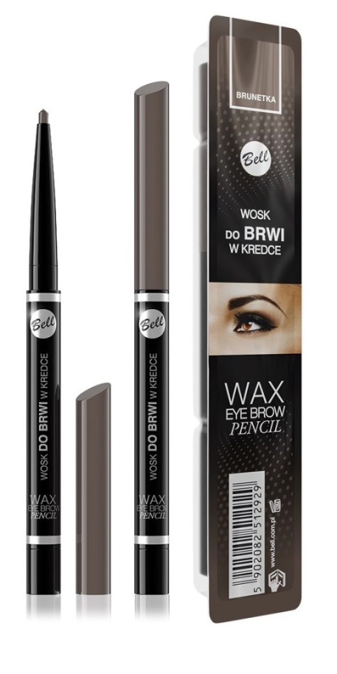 Bell Wax Wosk do Brwi w Kredce dla Brunetek 1 szt