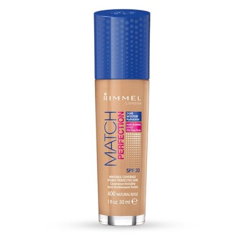 Rimmel Podkład Match Perfection nr 400 Natural Beige 30 ml