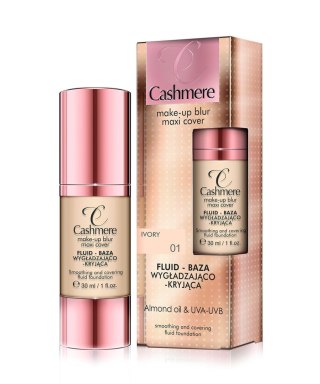 Dax Cashmere Fluid-Baza Wygładzająco-Kryjąca Make-Up Blur 01 Ivory 30 ml