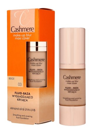 Dax Cashmere Fluid-Baza Wygładzająco-Kryjąca Make-Up Blur 03 Beige 30 ml
