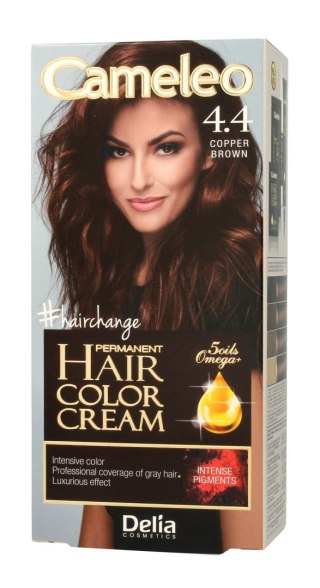 Delia Cosmetics CAMELEO OMEGA farba permanentna 4.4 Copper Brown