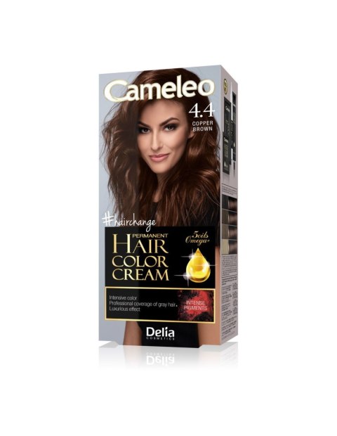 Delia Cosmetics CAMELEO OMEGA farba permanentna 4.4 Copper Brown