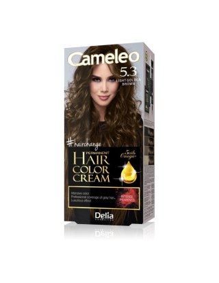 Delia Cosmetics CAMELEO OMEGA farba permanentna 5.3 Light Golden Brown