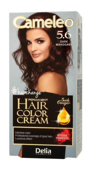 Delia Cosmetics CAMELEO OMEGA farba permanentna 5.6 Dark Mahogany