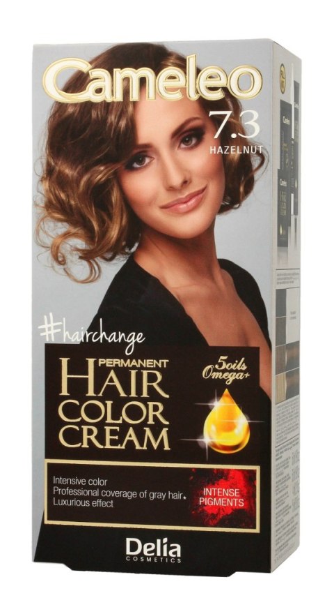 Delia Cosmetics CAMELEO OMEGA farba permanentna 7.3 Hazelnut