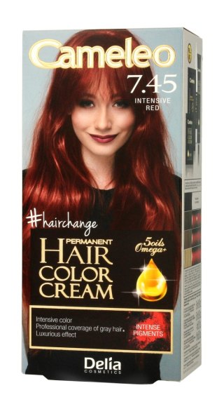 Delia Cosmetics CAMELEO OMEGA farba permanentna 7.45 Intensive Red