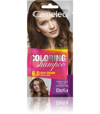 Delia COSMETICS CAMELEO szampon koloryzujący nr 6.0 Ciemny Blond 40 ml