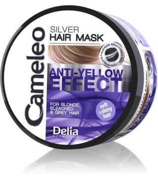 Delia Cosmetics Cameleo Silver maska do włosów przeciw żółtym odcieniom 200 ml