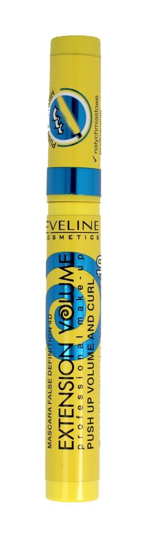 Eveline Tusz do Rzęs Extension Volume False Definition Pogrubiająco-Podkręcający 10 ml
