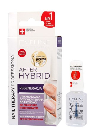 Eveline Nail Therapy Professional odżywka utwardzająca do paznokci After Hybrid 12 ml