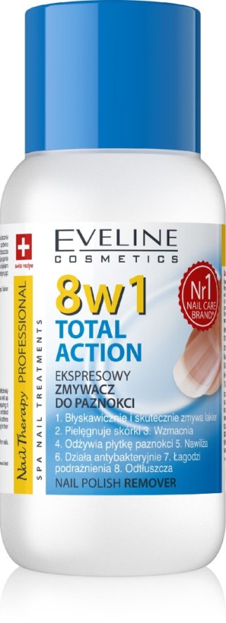 Eveline Nail Therapy Professional zmywacz do paznokci 8w1 150 ml