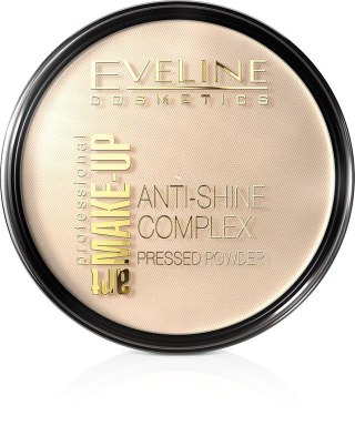 Eveline Cosmetics Art Professional Make-Up Puder Prasowany nr 33 Golden Sand 14 g