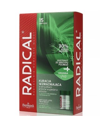 Farmona RADICAL kuracja wzmacniająca przeciw wypadaniu włosów w ampułkach 15 x 5 ml