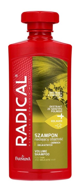 Farmona RADICAL szampon nadający objętość do włosów cienkich i delikatnych 400 ml