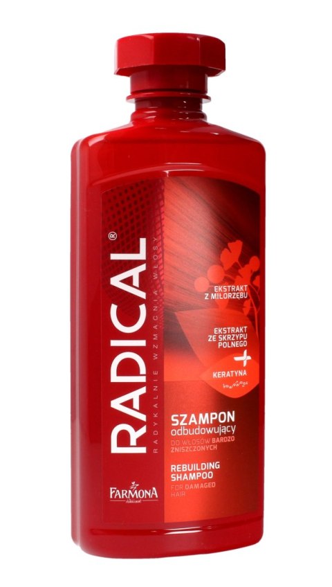 Farmona RADICAL szampon odbudowujący do włosów bardzo zniszczonych 400 ml