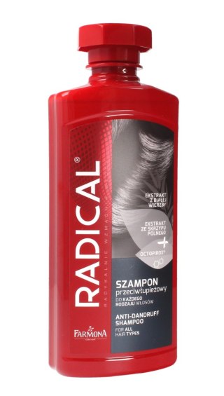 Farmona RADICAL szampon przeciwłupieżowy do każdego rodzaju włosów 400 ml
