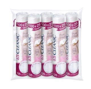 HARPER CLEANIC Płatki kosmetyczne okrągłe Pure Effect 5 x 125 sztuk