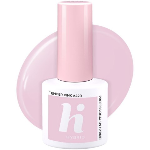 Hi Hybrid lakier hybrydowy Date #229 Tender Pink 5 ml