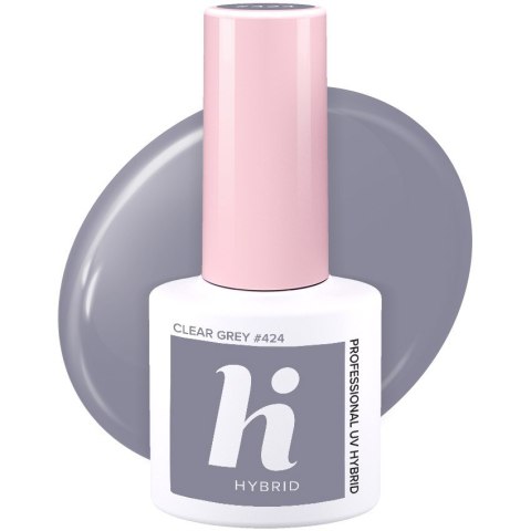 Hi Hybrid lakier hybrydowy Date #424 Clear Grey 5 ml