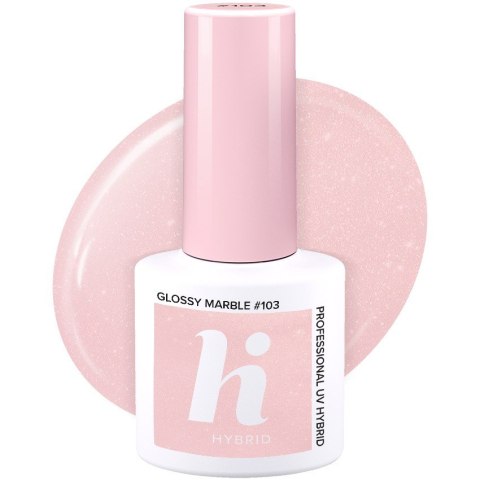 Hi Hybrid lakier hybrydowy Party #103 Glossy Marble 5 ml
