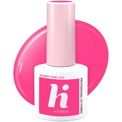 Hi Hybrid lakier hybrydowy Party #211 Sunny Pink 5 ml