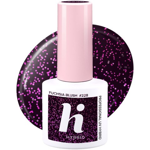 Hi Hybrid lakier hybrydowy Party #228 Fuchsia Blush 5 ml