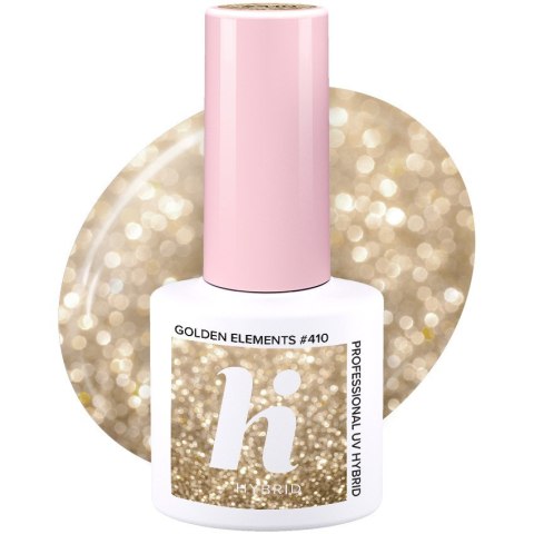 Hi Hybrid lakier hybrydowy Party #410 Golden Elements 5 ml