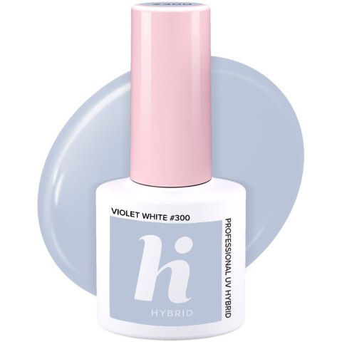 Hi Hybrid lakier hybrydowy Unicorn #300 Violet White 5 ml