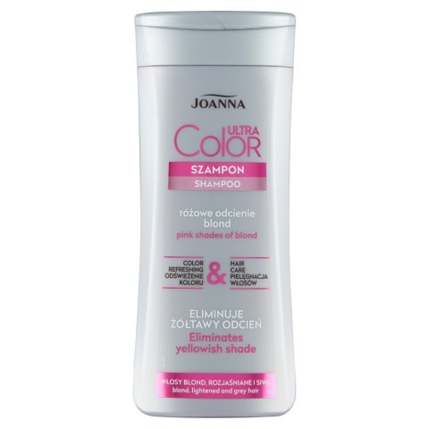 Joanna Ultra Color szampon - różowe odcienie blondu 200 ml