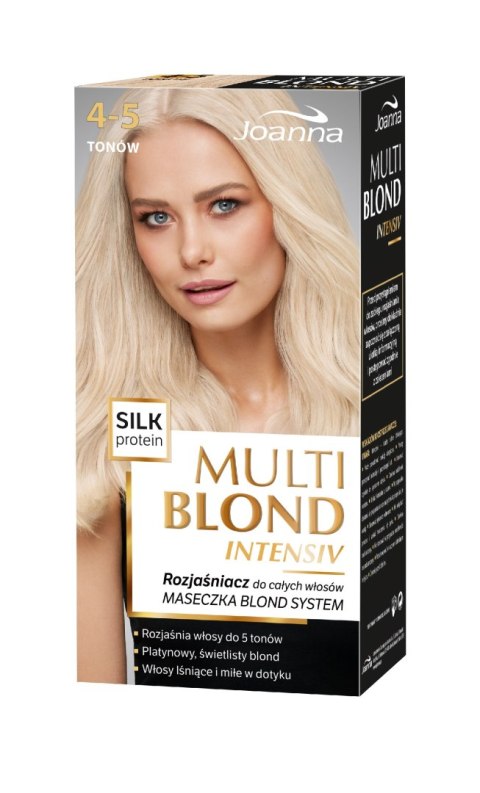 Joanna Multi Blond Intensiv rozjaśniacz do całych włosów 4-5 tonów