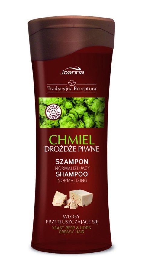 Joanna Tradycyjna Receptura szampon normalizujący - Chmiel i drożdże piwne 300 ml